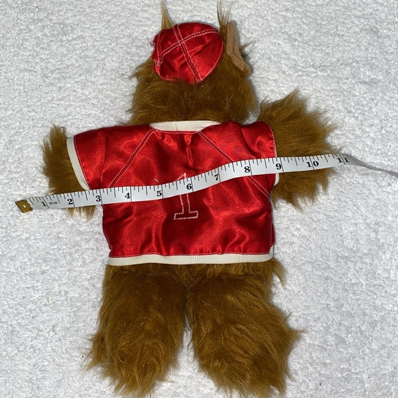 Vintage 1988 ALF Alien Plush Orbiters Baseball Hand Puppets Burger King Promo - Picture 6 of 7